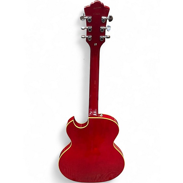 Used DeArmond STARFIRE RED Hollow Body Electric Guitar