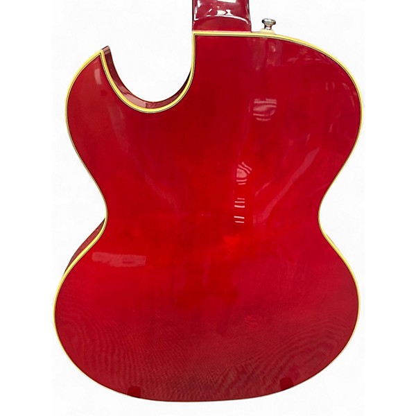 Used DeArmond STARFIRE RED Hollow Body Electric Guitar