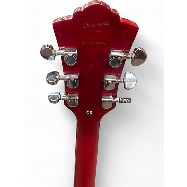 Used DeArmond STARFIRE RED Hollow Body Electric Guitar