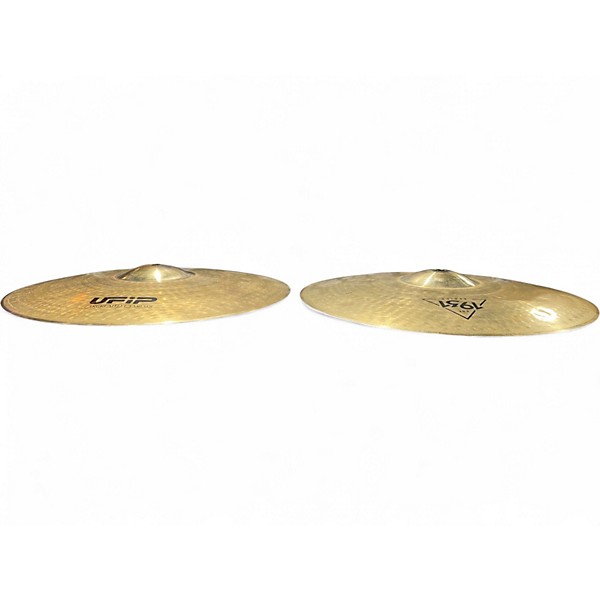 Used UFIP 14in Est. 1931 Hi Hat Pair Cymbal