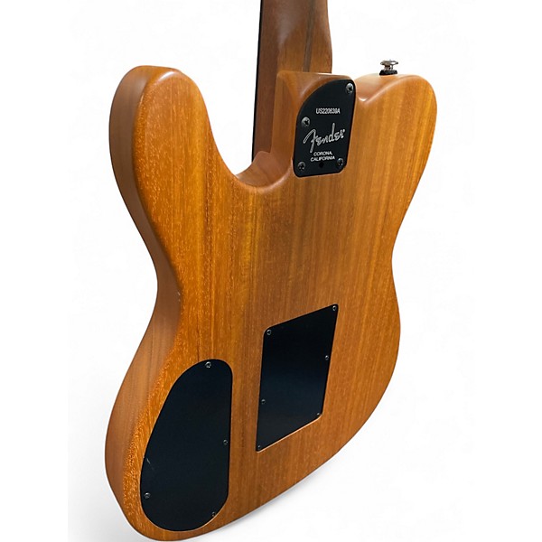 Used 2022 Fender American Acoustasonic Telecaster Sunburst Acoustic Electric Guitar