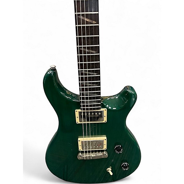 Used PRS SE SANTANA GREEN Solid Body Electric Guitar