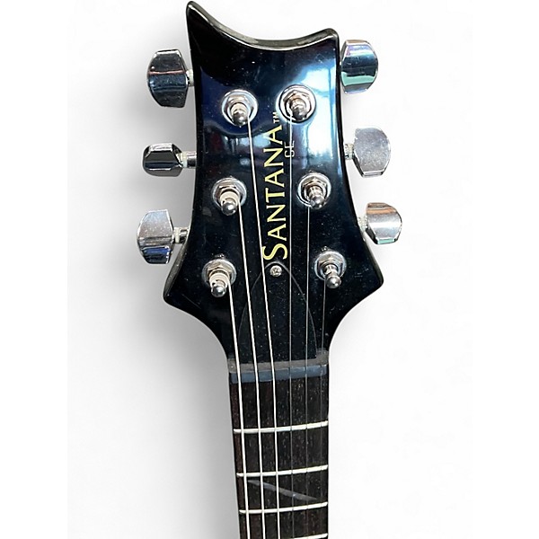 Used PRS SE SANTANA GREEN Solid Body Electric Guitar