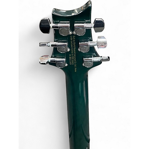 Used PRS SE SANTANA GREEN Solid Body Electric Guitar