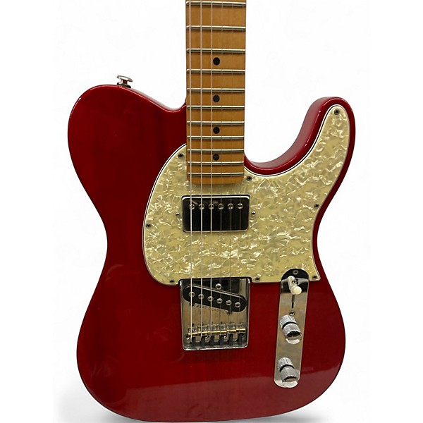 Used G&L ASAT Classic USA Red Solid Body Electric Guitar