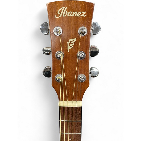 Used Ibanez PC54E-OPN Natural Acoustic Electric Guitar