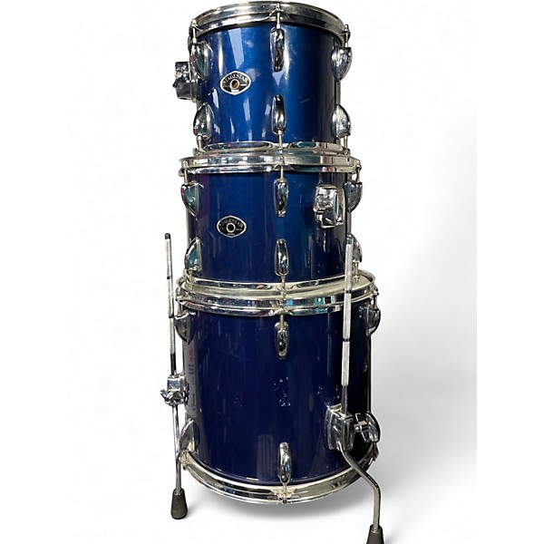 Used TAMA 4 Piece STAGESTAR Blue Drum Kit