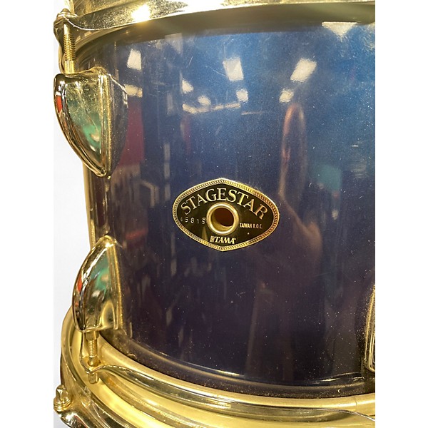 Used TAMA 4 Piece STAGESTAR Blue Drum Kit