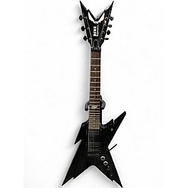 Used Dean Razorback Black Solid Body Electric Guitar