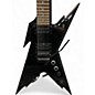 Used Dean Razorback Black Solid Body Electric Guitar