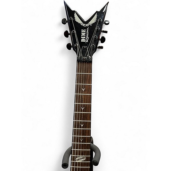 Used Dean Razorback Black Solid Body Electric Guitar