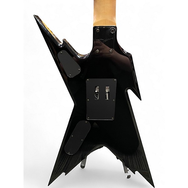 Used Dean Razorback Black Solid Body Electric Guitar