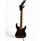 Used Jackson JS34Q Dinky TRANSPARENT RED Solid Body Electric Guitar thumbnail
