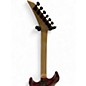 Used Jackson JS34Q Dinky TRANSPARENT RED Solid Body Electric Guitar