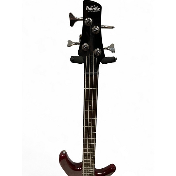 Used Ibanez GSR200 TRANSPARENT RED Electric Bass Guitar