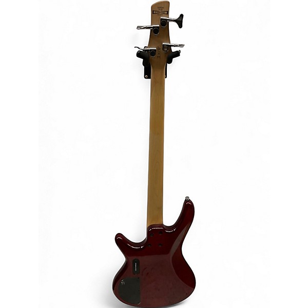 Used Ibanez GSR200 TRANSPARENT RED Electric Bass Guitar