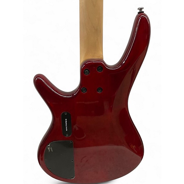 Used Ibanez GSR200 TRANSPARENT RED Electric Bass Guitar