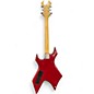 Used B.C. Rich Bronze Series Warlock Red Solid Body Electric Guitar
