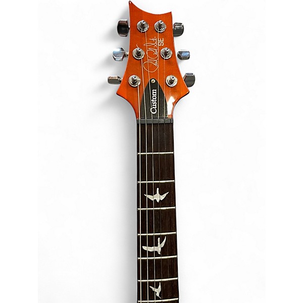 Used PRS SE Custom 22 Semi-Hollowbody Sunburst Hollow Body Electric Guitar