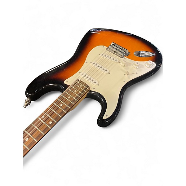 Used Squier Affinity Stratocaster 2 Color Sunburst Solid Body Electric Guitar