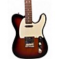 Used Squier Telecaster Custom 2 Tone Sunburst Solid Body Electric Guitar
