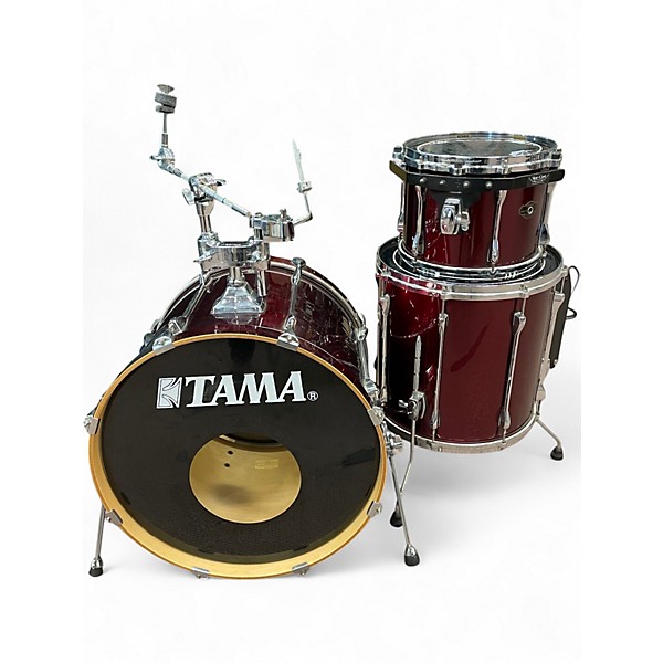 Used TAMA 3 Piece Superstar Ruby Drum Kit