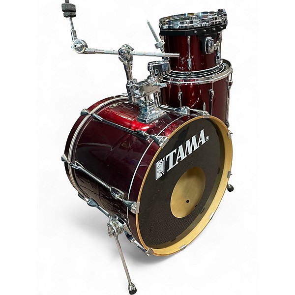 Used TAMA 3 Piece Superstar Ruby Drum Kit