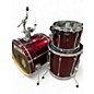 Used TAMA 3 Piece Superstar Ruby Drum Kit
