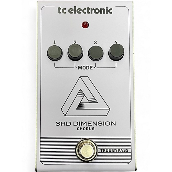 Used TC Electronic 3rd Dimension Chorus Effect Pedal
