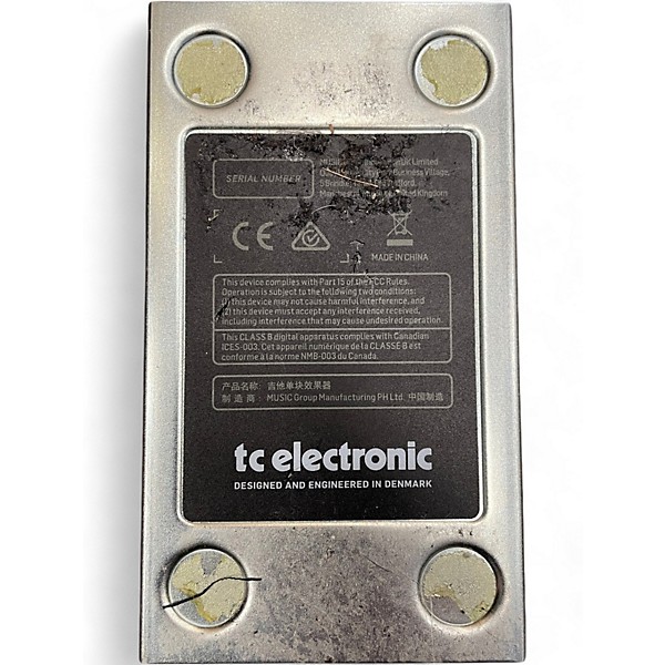 Used TC Electronic 3rd Dimension Chorus Effect Pedal