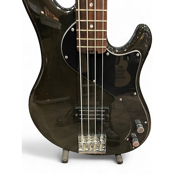 Used Fender Modern Player Dimension Bass BLACK GREEN Electric Bass Guitar