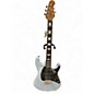 Used Sterling by Music Man Cutlass Blue Solid Body Electric Guitar thumbnail