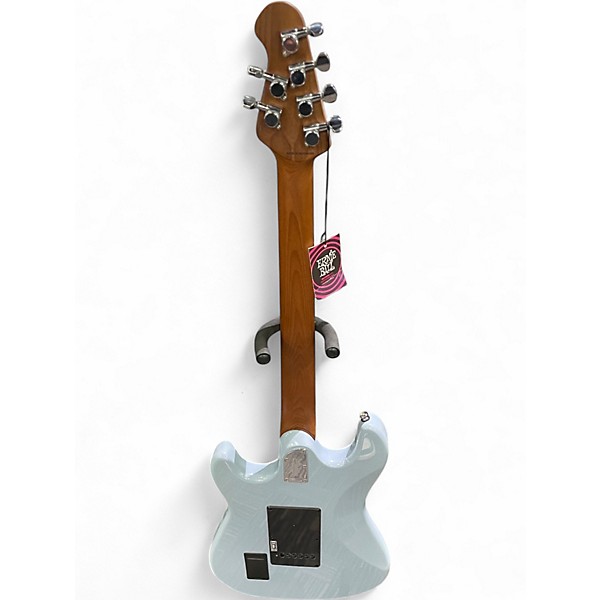 Used Sterling by Music Man Cutlass Blue Solid Body Electric Guitar
