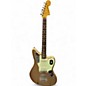 Used 2025 Fender American Professional Classic Jaguar Faded Firemist Gold Solid Body Electric Guitar thumbnail