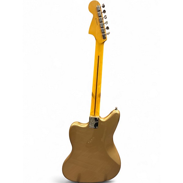 Used 2025 Fender American Professional Classic Jaguar Faded Firemist Gold Solid Body Electric Guitar