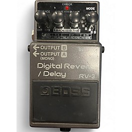 Used BOSS RV-3 Digital Reverb/Delay Effect Pedal