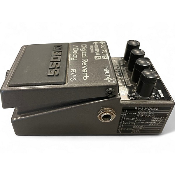 Used BOSS RV-3 Digital Reverb/Delay Effect Pedal