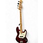 Used Fender Standard Jazz Bass Candy Apple Red Electric Bass Guitar thumbnail