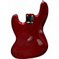 Used Fender Standard Jazz Bass Candy Apple Red Electric Bass Guitar