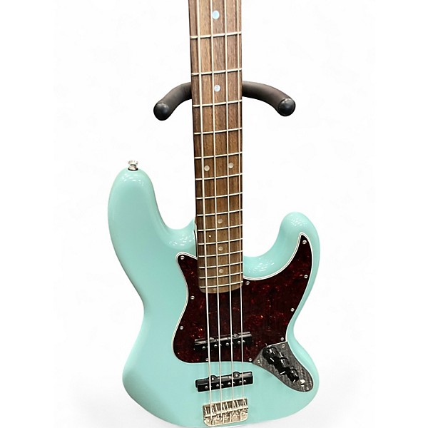 Used Squier Classic Vibe 1960S Jazz Bass daphne blue Electric Bass Guitar