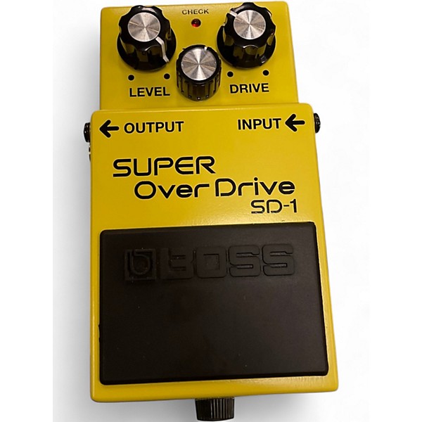 Used BOSS SD1 Super Overdrive Effect Pedal
