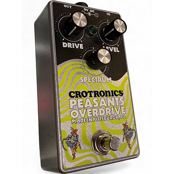Used Crotronics PEASANTS OVERDRIVE Effect Pedal