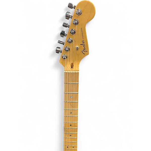 Used Fender American Deluxe Stratocaster 3 Color Sunburst Solid Body Electric Guitar