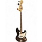Used Fender Standard Jazz Bass Black Electric Bass Guitar thumbnail