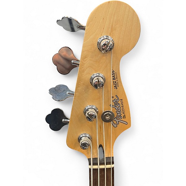 Used Fender Standard Jazz Bass Black Electric Bass Guitar