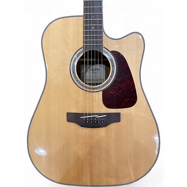Used Takamine GD90CE Natural Acoustic Electric Guitar