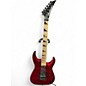 Used Jackson JS34Q Dinky Crimson Red Burst Solid Body Electric Guitar thumbnail