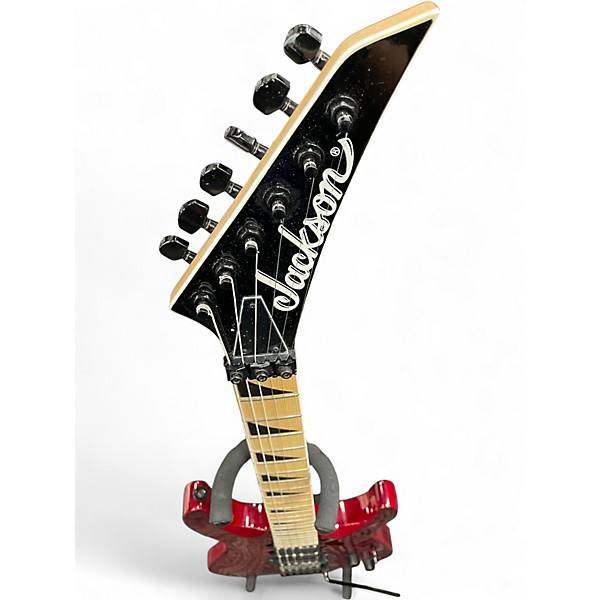 Used Jackson JS34Q Dinky Crimson Red Burst Solid Body Electric Guitar