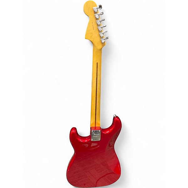 Used 2018 Fender Limited Edition Parallel Universe Jaguar Stratocaster Candy Apple Red Solid Body Electric Guitar