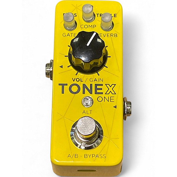 Used IK Multimedia Tone X One Brown Sound Limited Edition Yellow Effect Processor